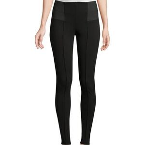 LAFAYETTE 148 NEW YORK Punto Milano Nolita Leggings Pants Black Size Small